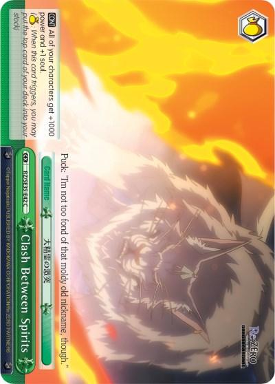 Clash Between Spirits (RZ/SE35-E42 C) [Re:ZERO: The Frozen Bond] - POKÉ JEUX