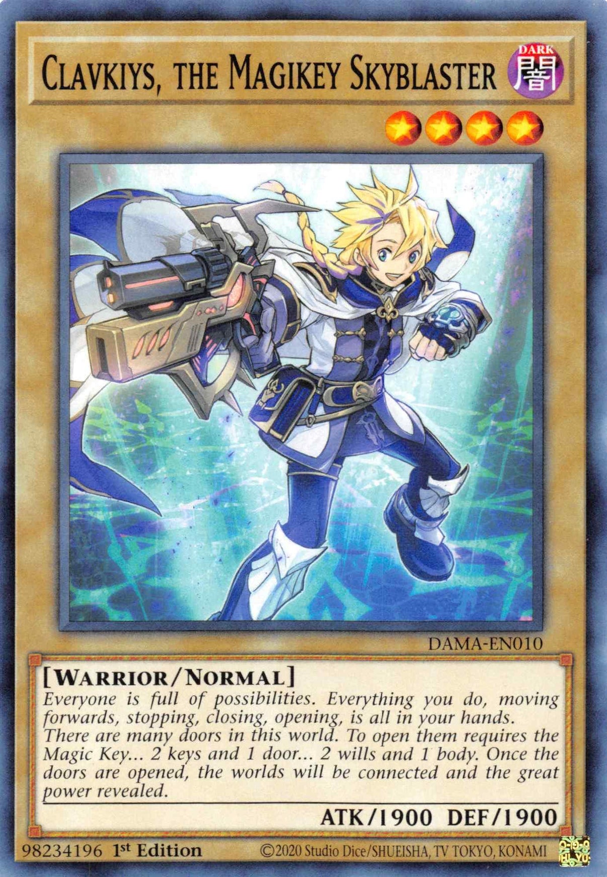 Clavkiys, the Magikey Skyblaster [DAMA-EN010] Common - POKÉ JEUX