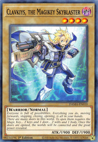 Clavkiys, the Magikey Skyblaster [DAMA-EN010] Common - POKÉ JEUX