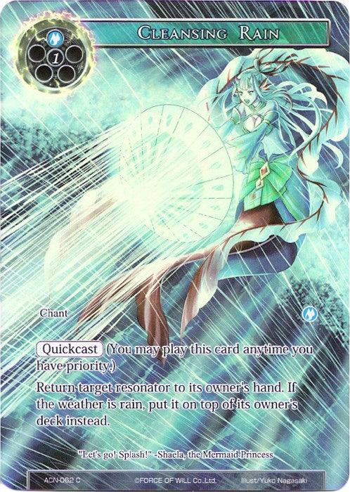Cleansing Rain (Full Art) (ACN-062) [Ancient Nights] - POKÉ JEUX