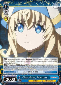 Clear Gaze, Priestess (GBS/S63-E068 R) [Goblin Slayer] - POKÉ JEUX