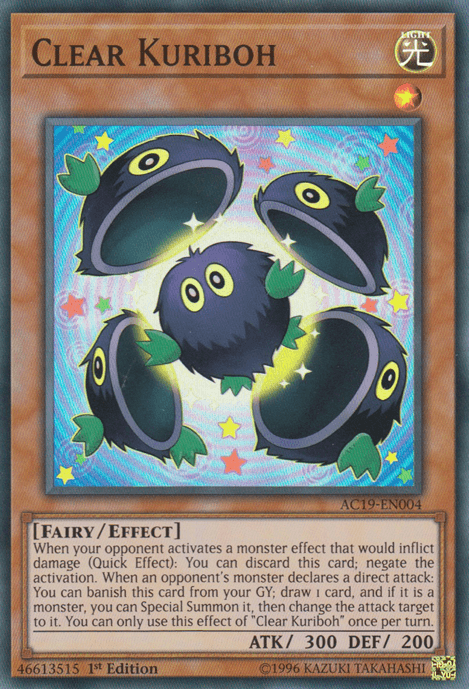 Clear Kuriboh [AC19-EN004] Super Rare - POKÉ JEUX