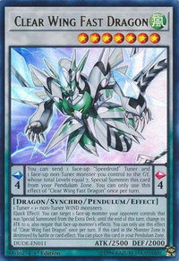 Clear Wing Fast Dragon [DUDE-EN011] Ultra Rare - POKÉ JEUX