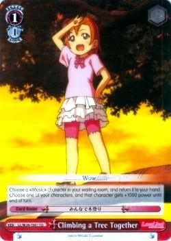 Climbing a Tree Together (LL/W24-TE07 TD) [Love Live!] - POKÉ JEUX