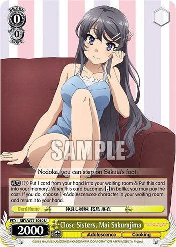Close Sisters, Mai Sakurajima [Rascal Does Not Dream of a Dreaming Girl] - POKÉ JEUX