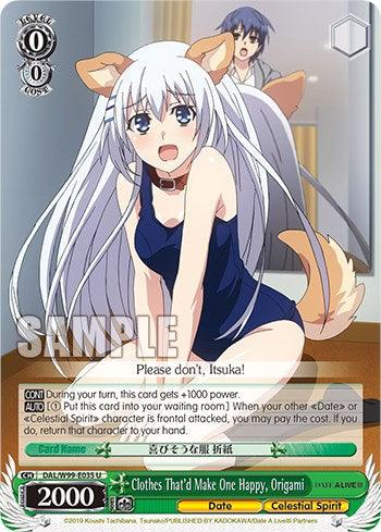 Clothes That'd Make One Happy, Origami [Date A Live Vol.2] - POKÉ JEUX