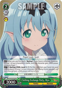 Clothing Exchange Party, Myu (ARI/S103-E103 PR) [Arifureta: From Commonplace to World's Strongest] - POKÉ JEUX