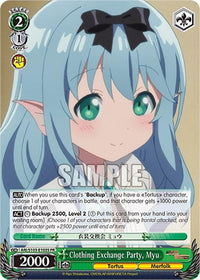 Clothing Exchange Party, Myu (ARI/S103-E103S PR) [Arifureta: From Commonplace to World's Strongest] - POKÉ JEUX
