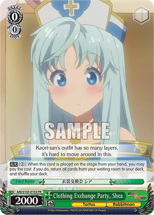 Clothing Exchange Party, Shea (ARI/S103-E102 PR) [Arifureta: From Commonplace to World's Strongest] - POKÉ JEUX