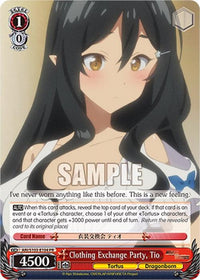 Clothing Exchange Party, Tio (ARI/S103-E104 PR) [Arifureta: From Commonplace to World's Strongest] - POKÉ JEUX
