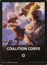 Coalition Corps Theme Card [Dominaria United Tokens] - POKÉ JEUX