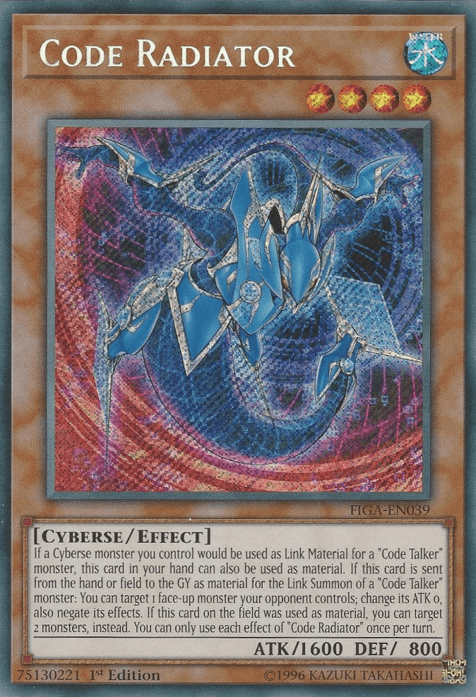 Code Radiator [FIGA-EN039] Secret Rare - POKÉ JEUX