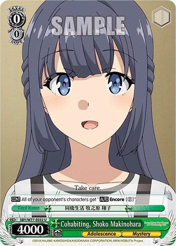 Cohabiting, Shoko Makinohara [Rascal Does Not Dream of a Dreaming Girl] - POKÉ JEUX