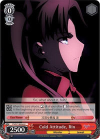 Cold Attitude, Rin (FS/S77-E054 U) [Fate/Stay Night [Heaven's Feel] Vol.2] - POKÉ JEUX