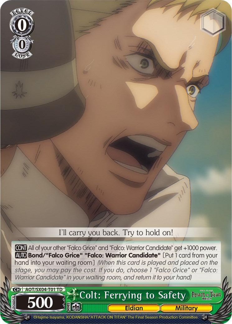 Colt: Ferrying to Safety [Attack On Titan: Final Season] - POKÉ JEUX