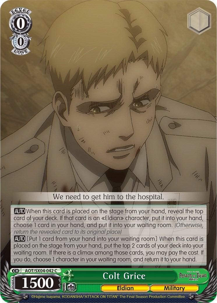 Colt Grice [Attack On Titan: Final Season] - POKÉ JEUX