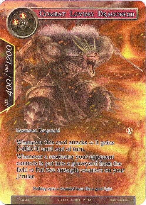 Combat Loving Dragonoid (Full Art) (TSW-031) [The Time Spinning Witch] - POKÉ JEUX