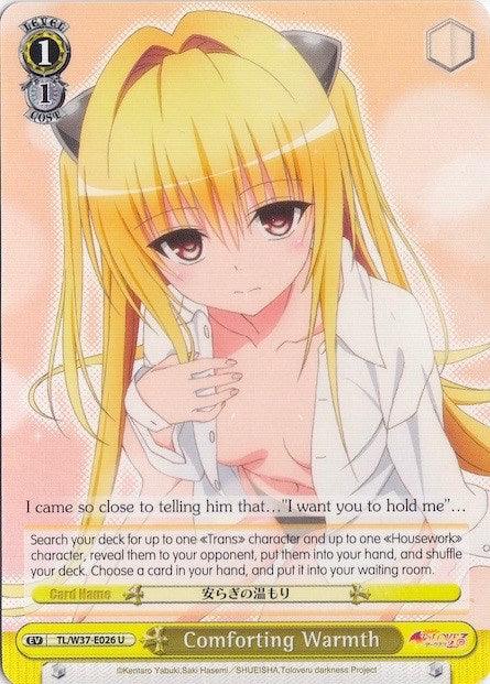 Comforting Warmth (TL/W37-E026 U) [To Loveru Darkness 2nd] - POKÉ JEUX