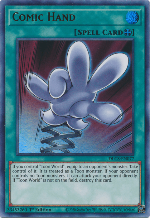 Comic Hand [DLCS-EN077] Ultra Rare - POKÉ JEUX