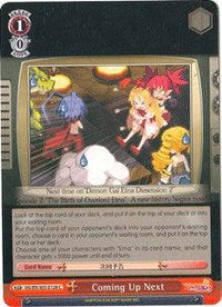 Coming Up Next (DG/EN-S03-E128 C) [Disgaea] - POKÉ JEUX
