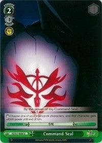Command Seal (FZ/S17-E050 U) [Fate/Zero] - POKÉ JEUX