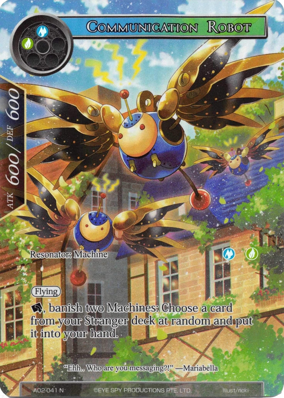Communication Robot (Full Art) (AO2-041) [Alice Origin II] - POKÉ JEUX