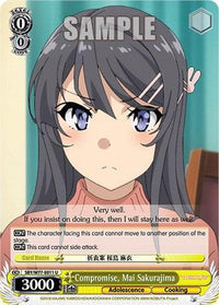 Compromise, Mai Sakurajima [Rascal Does Not Dream of a Dreaming Girl] - POKÉ JEUX