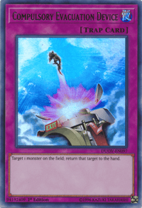 Compulsory Evacuation Device [DUOV-EN097] Ultra Rare - POKÉ JEUX