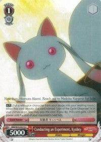 Conducting an Experiment, Kyubey (MM/W35-E073 C) [Puella Magi Madoka Magica the Movie -Rebellion-] - POKÉ JEUX
