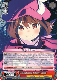 Confident in Her Dexterity! LLENN (GGO/S59-PE02 PR) (Promo) [Gun Gale Online] - POKÉ JEUX