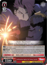 Confrontation Against the Strong, Lancelot (FGO/S87-E065 U) [Fate/Grand Order THE MOVIE Divine Realm of the Round Table: Camelot] - POKÉ JEUX