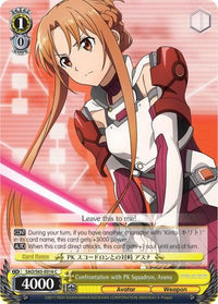 Confrontation with PK Squadron, Asuna (SAO/S65-E016 C) [Sword Art Online -Alicization-] - POKÉ JEUX
