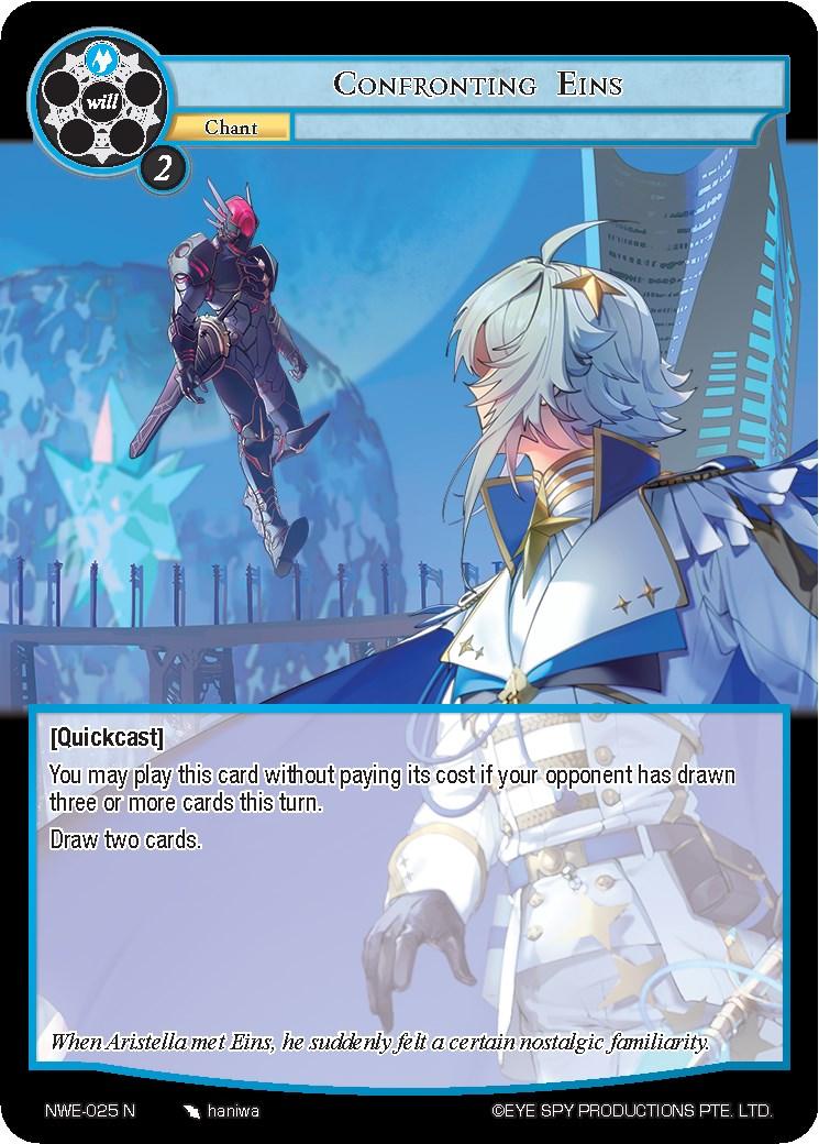 Confronting Eins (NWE-025 N) [A New World Emerges] - POKÉ JEUX