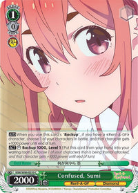 Confused, Sumi (KNK/W86-E039 C) [Rent-A-Girlfriend] - POKÉ JEUX