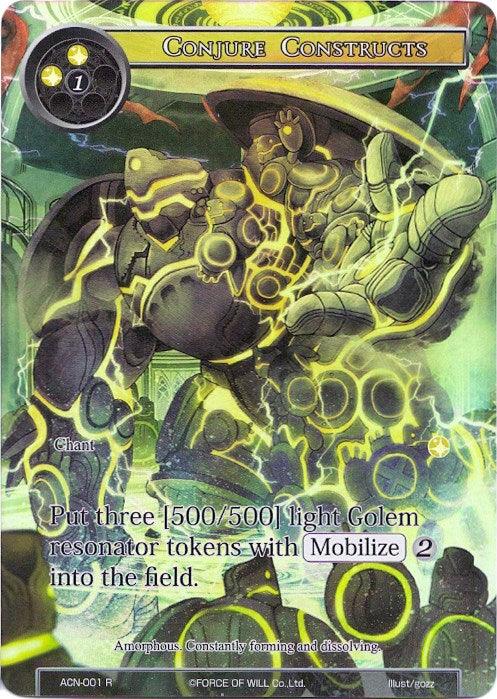 Conjure Constructs (Full Art) (ACN-001) [Ancient Nights] - POKÉ JEUX