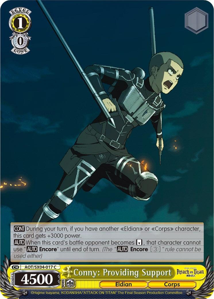 Conny: Providing Support [Attack On Titan: Final Season] - POKÉ JEUX