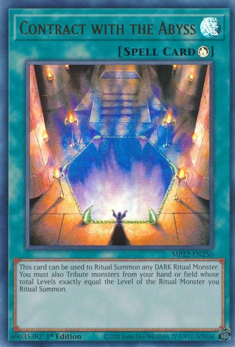 Contract with the Abyss [MP22-EN250] Ultra Rare - POKÉ JEUX