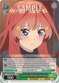 Conversation With Dad, Itsuki Nakano (5HY/W90-E028 U) [The Quintessential Quintuplets 2] - POKÉ JEUX