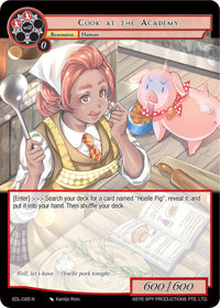 Cook at the Academy (EDL-025) [The Epic of the Dragon Lord] - POKÉ JEUX