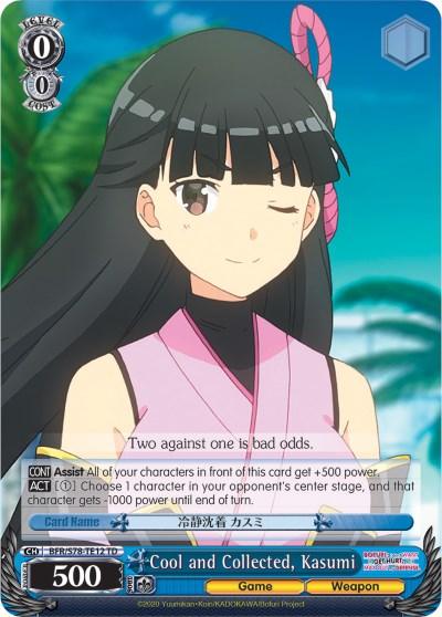 Cool and Collected, Kasumi (BFR/S78-TE12 TD) [BOFURI: I Don't Want to Get Hurt, so I'll Max Out My Defense] - POKÉ JEUX