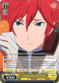 Cool Gesture, Reinhard (RZ/S55-E011 U) [Re:ZERO Vol.2] - POKÉ JEUX