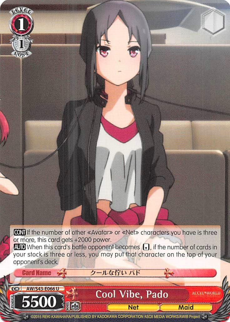 Cool Vibe, Pado (AW/S43-E066 U) [Accel World -Infinite Burst-] - POKÉ JEUX