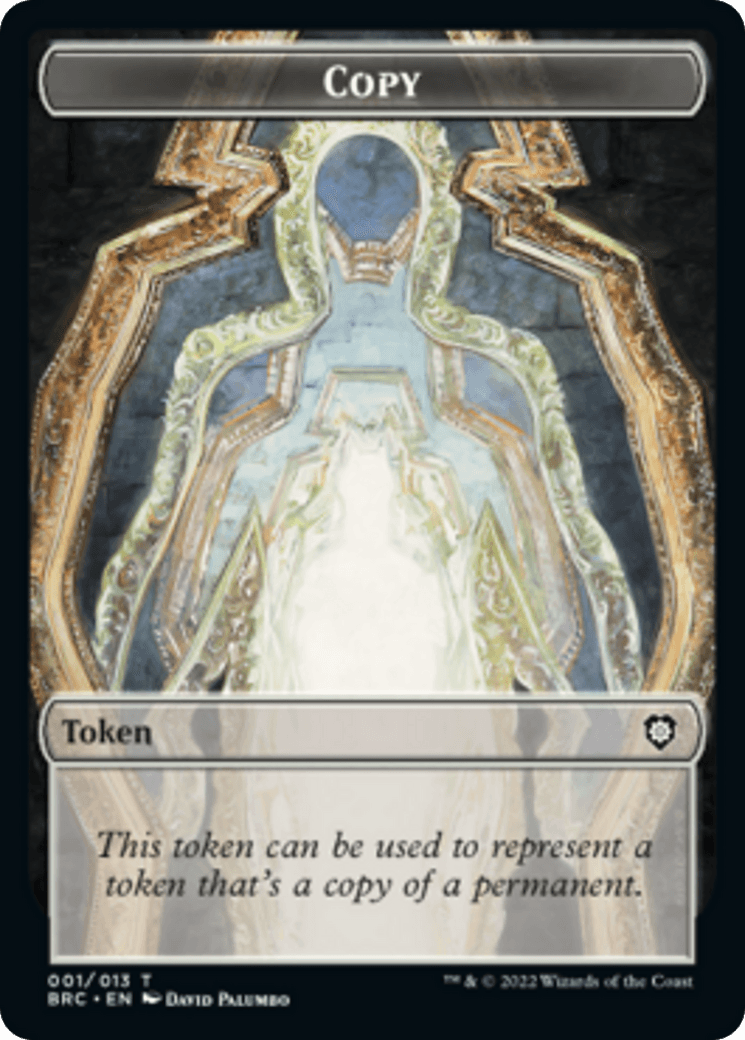 Copy // Powerstone Double-Sided Token [The Brothers' War Commander Tokens] - POKÉ JEUX