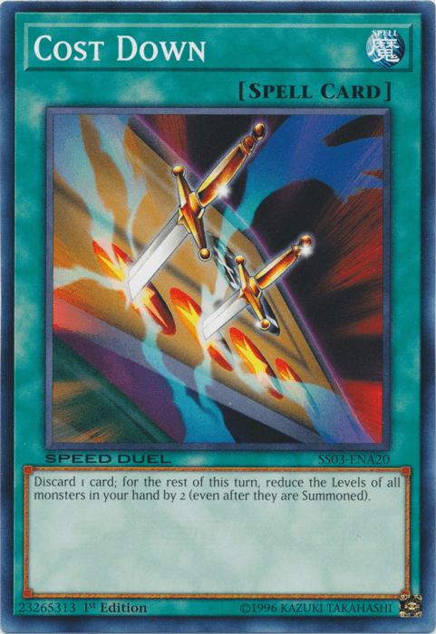Cost Down [SS03-ENA20] Common - POKÉ JEUX