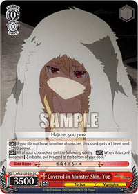 Covered in Monster Skin, Yue (ARI/S103-E061 C) [Arifureta: From Commonplace to World's Strongest] - POKÉ JEUX