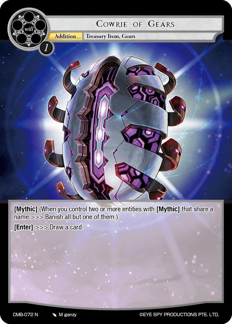 Cowrie of Gears (CMB-072 N) [Crimson Moon's Battleground] - POKÉ JEUX