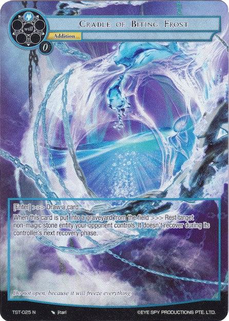 Cradle of Biting Frost (Full Art) (TST-025) [The Seventh] - POKÉ JEUX