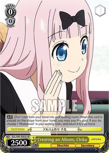 Creating an Album, Chika [Kaguya-Sama: Love is War?] - POKÉ JEUX