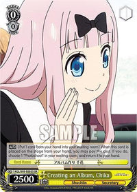 Creating an Album, Chika [Kaguya-Sama: Love is War?] - POKÉ JEUX
