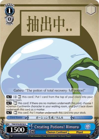 Creating Potions! Rimuru (TSK/S70-E078 U) [That Time I Got Reincarnated as a Slime] - POKÉ JEUX